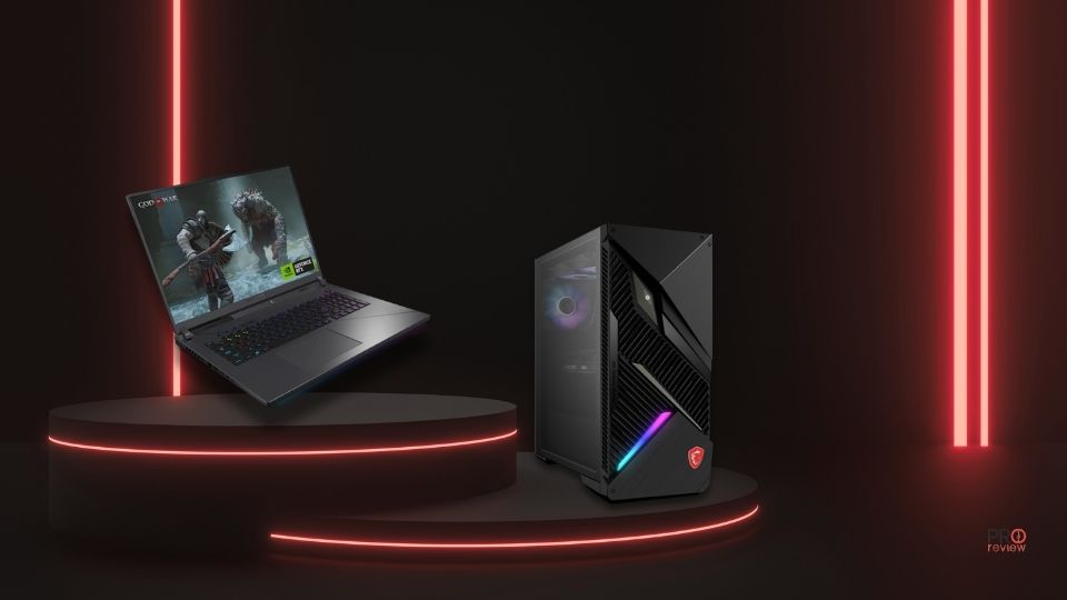 laptop para jogos vs PC desktop