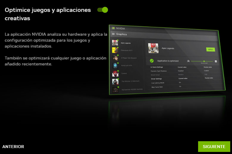 aplicativo nvidia